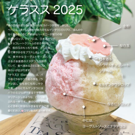 終了＞ケラスス2025｜学術的マリアージュかき氷｜2025年3月29日